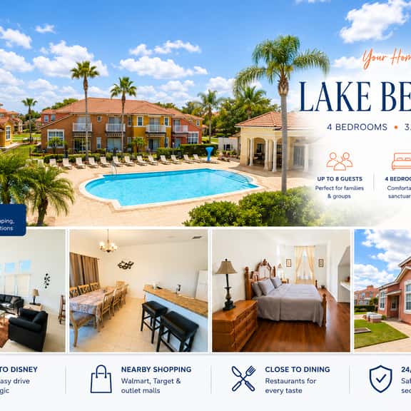 LAKE BERKLEY (975PT)  - 4BR 3.5BA Townhome - Image 1